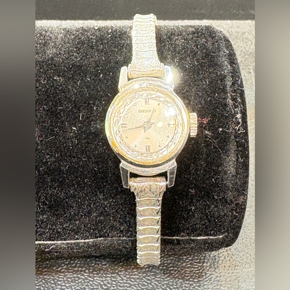 Seiko Women's Gold and Silver Watch